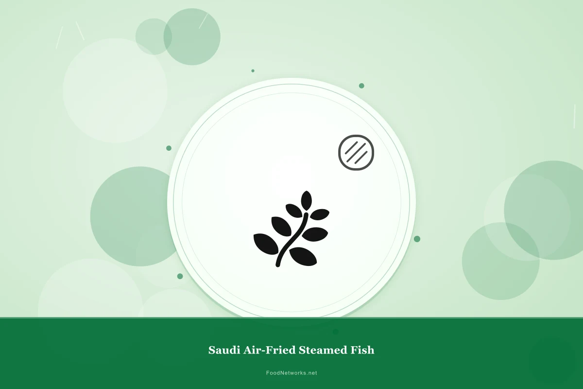 Why This Saudi Air-Fried Steamed Fish Recipe Works