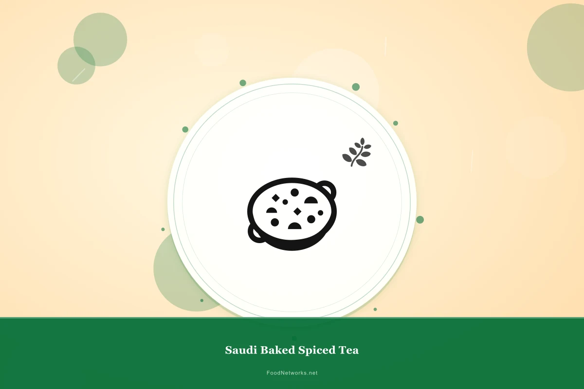 Why This Saudi Baked Spiced Tea Recipe Works