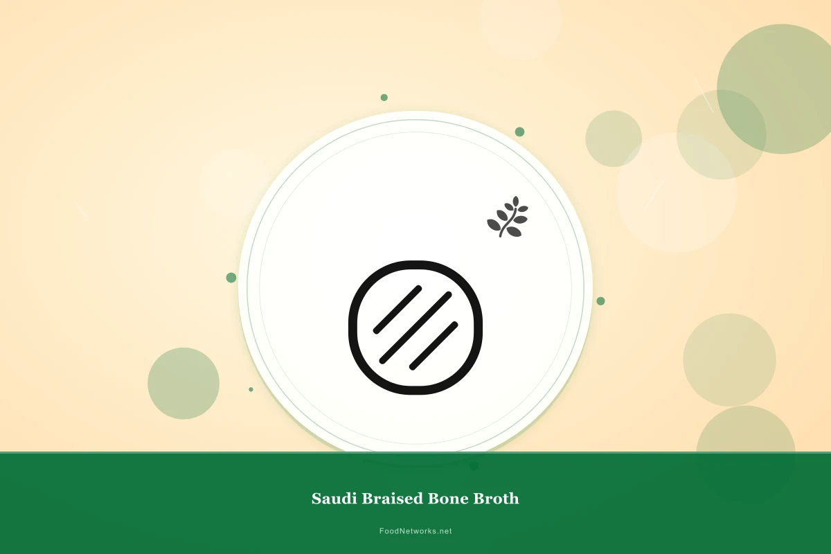 Why This Saudi Braised Bone Broth Recipe Works