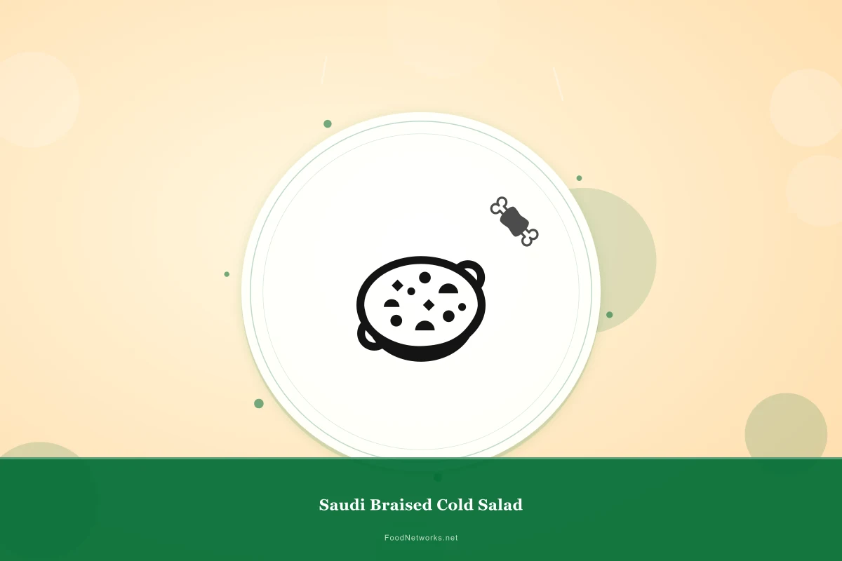 Why This Saudi Braised Cold Salad Recipe Works