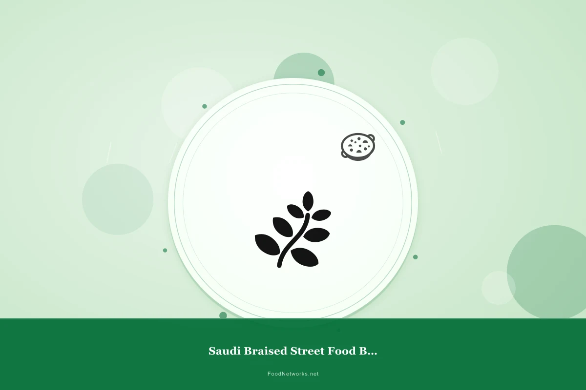Why This Saudi Braised Street Food Bowl Recipe Works