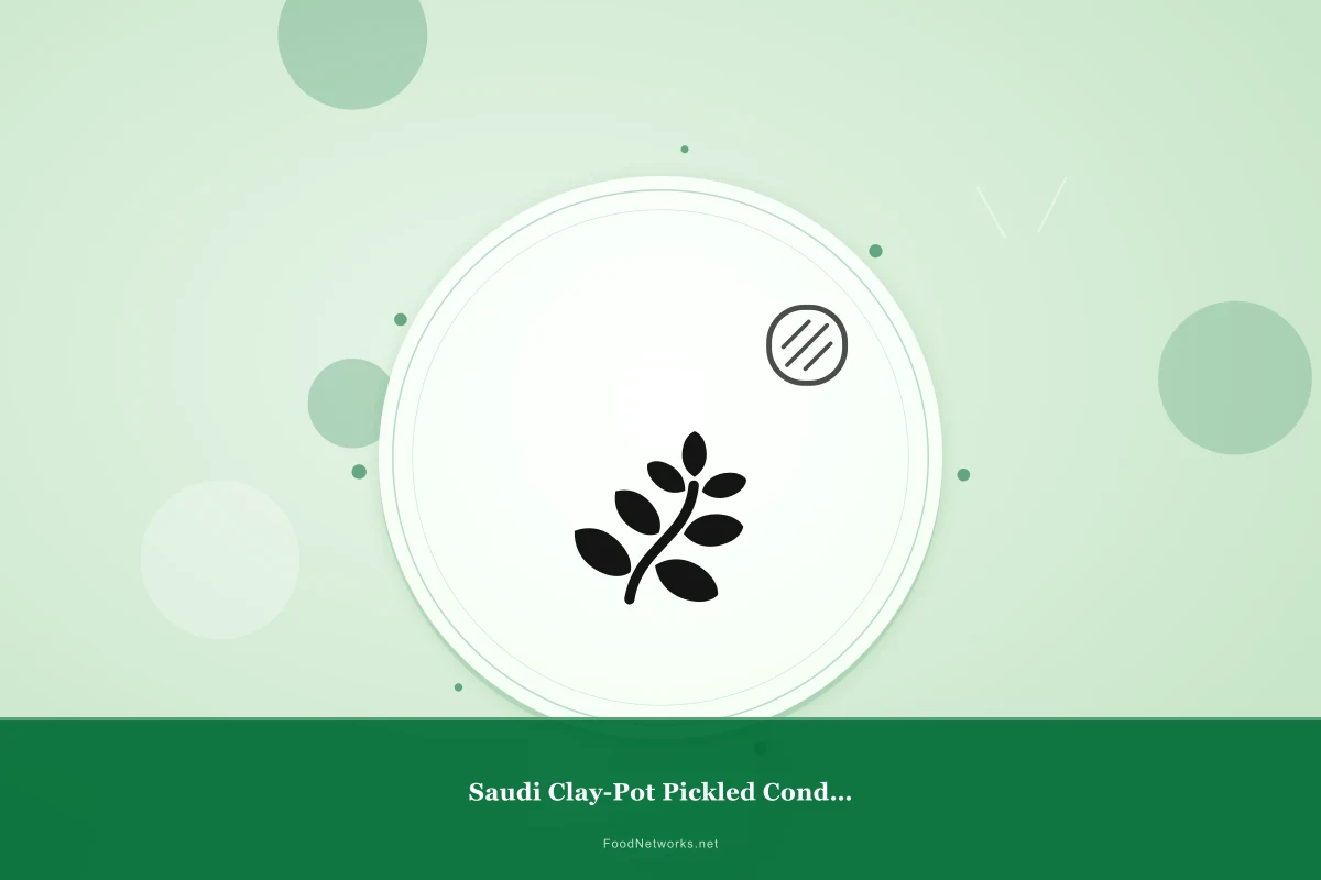 Why This Saudi Clay-Pot Pickled Condiment Recipe Works