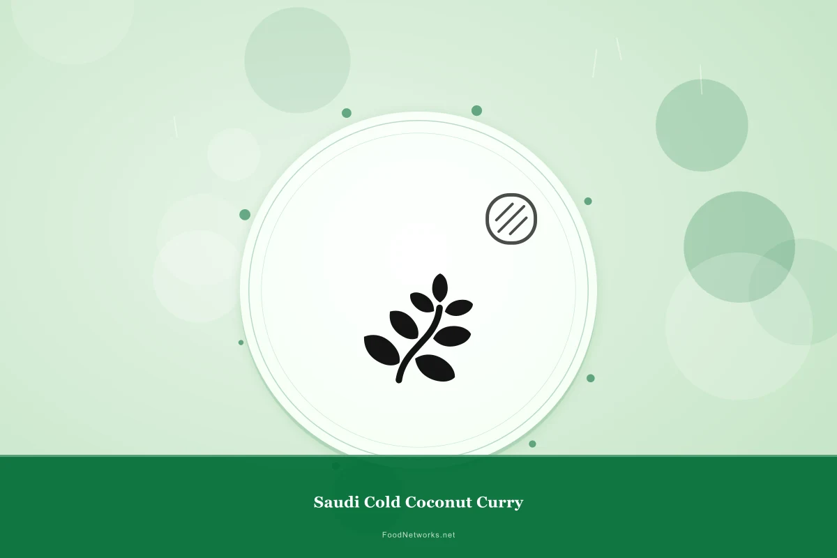 Why This Saudi Cold Coconut Curry Recipe Works