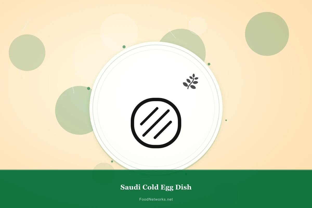 Why This Saudi Cold Egg Dish Recipe Works
