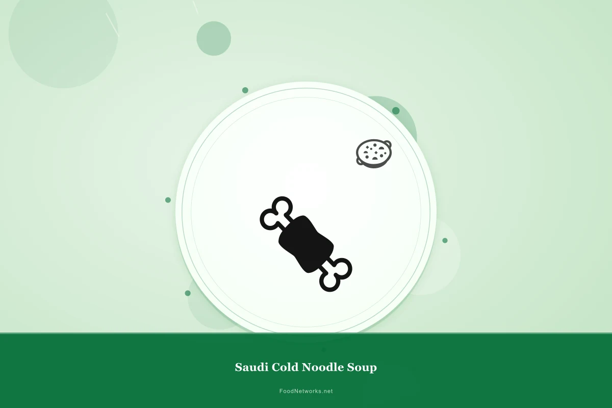 Why This Saudi Cold Noodle Soup Recipe Works