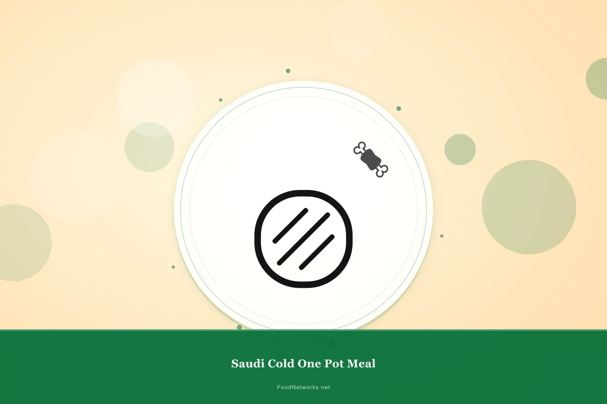 Why This Saudi Cold One Pot Meal Recipe Works