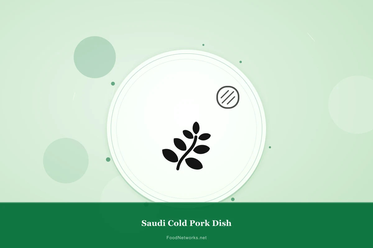 Why This Saudi Cold Pork Dish Recipe Works