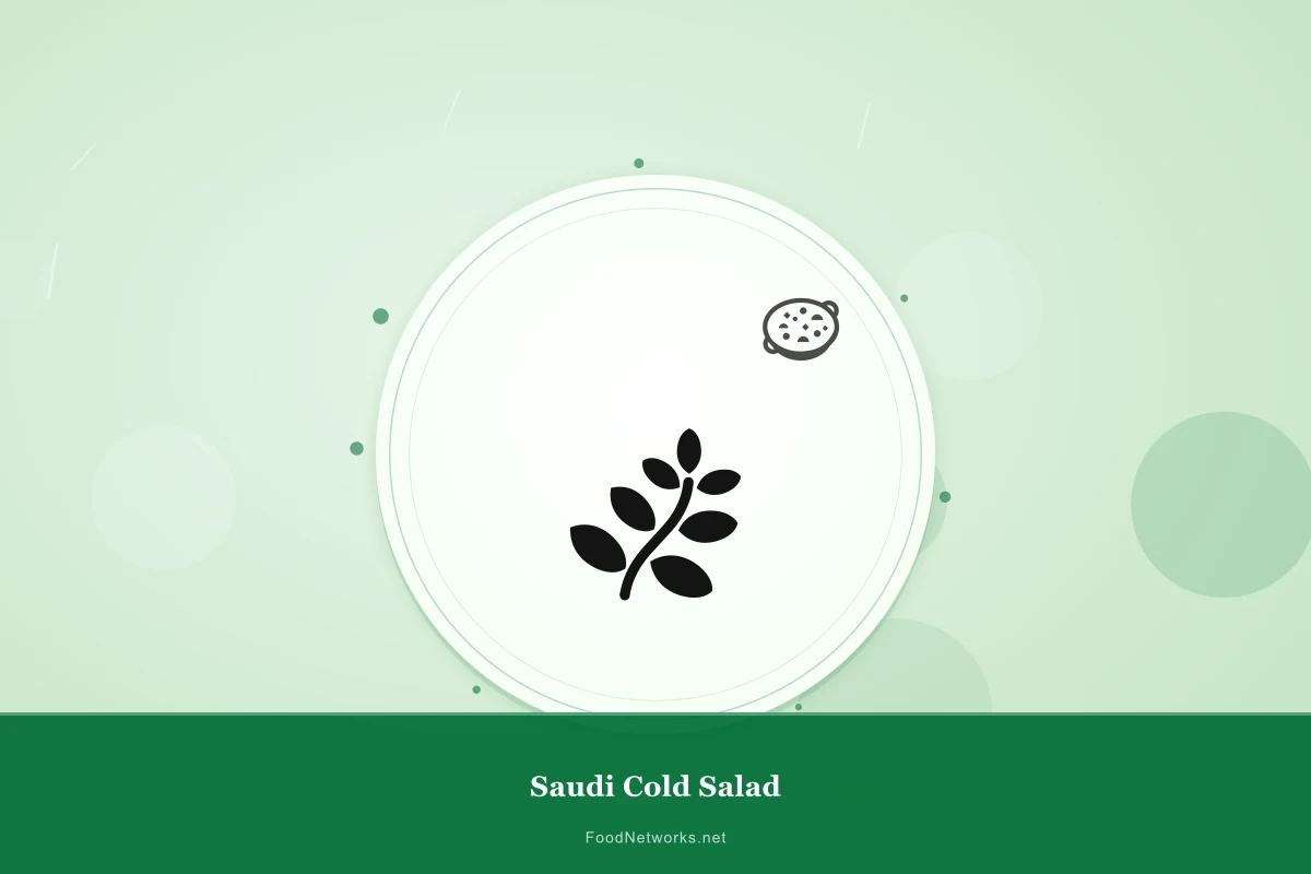 Why This Saudi Cold Salad Recipe Works
