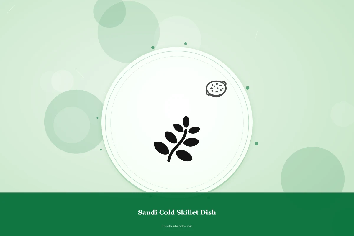 Why This Saudi Cold Skillet Dish Recipe Works