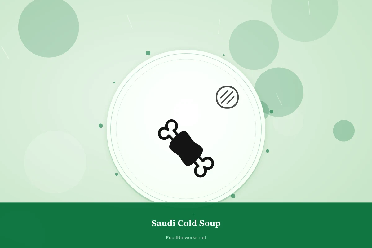 Why This Saudi Cold Soup Recipe Works
