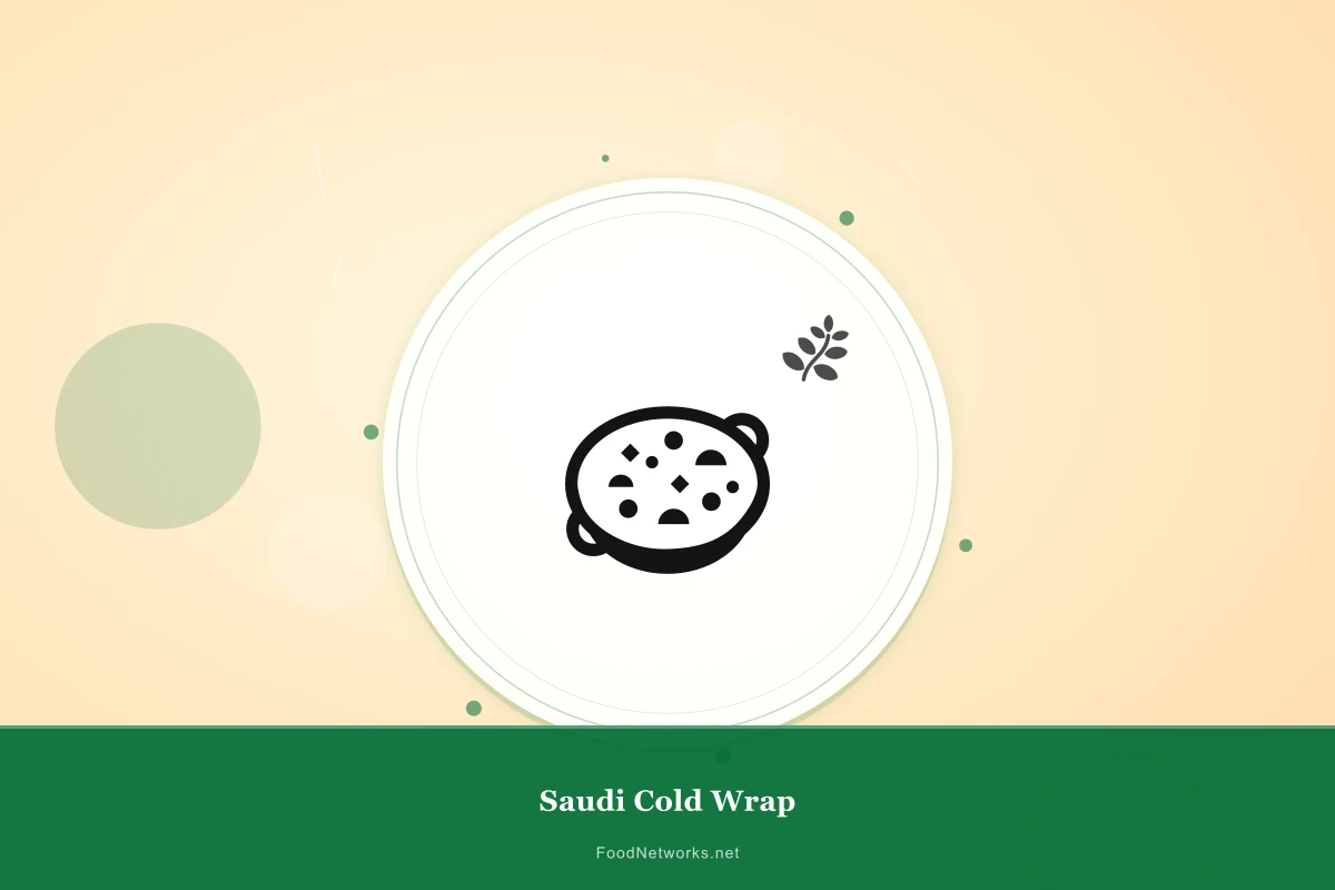 Why This Saudi Cold Wrap Recipe Works
