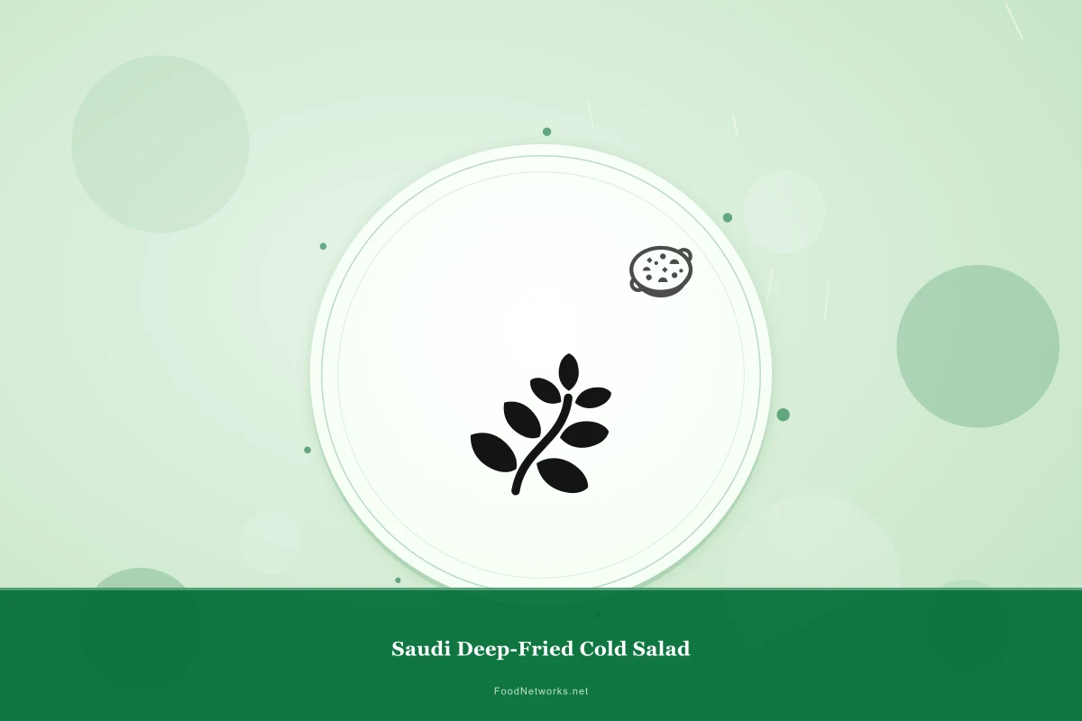 Why This Saudi Deep-Fried Cold Salad Recipe Works