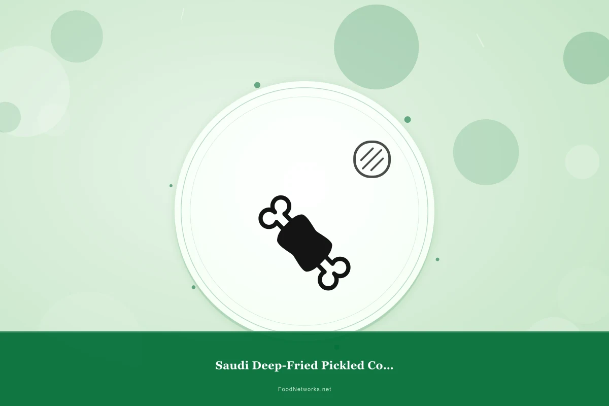 Why This Saudi Deep-Fried Pickled Condiment Recipe Works