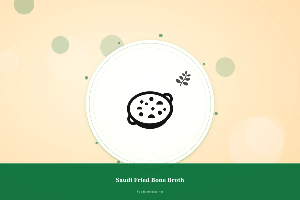 Why This Saudi Fried Bone Broth Recipe Works