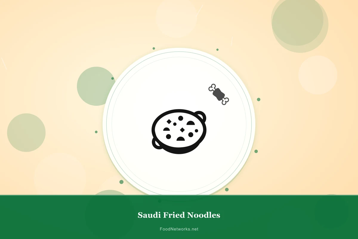 Why This Saudi Fried Noodles Recipe Works
