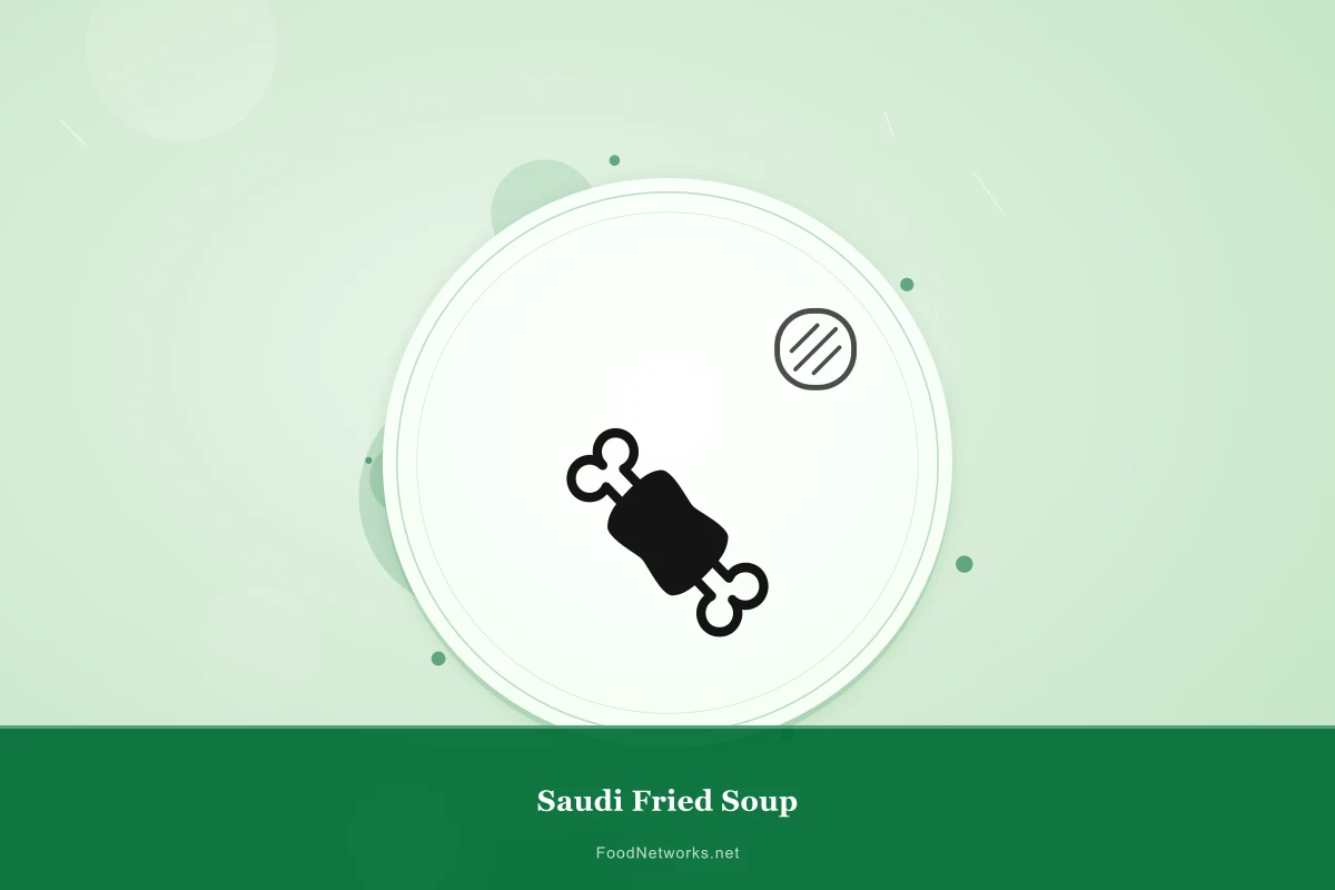 Why This Saudi Fried Soup Recipe Works