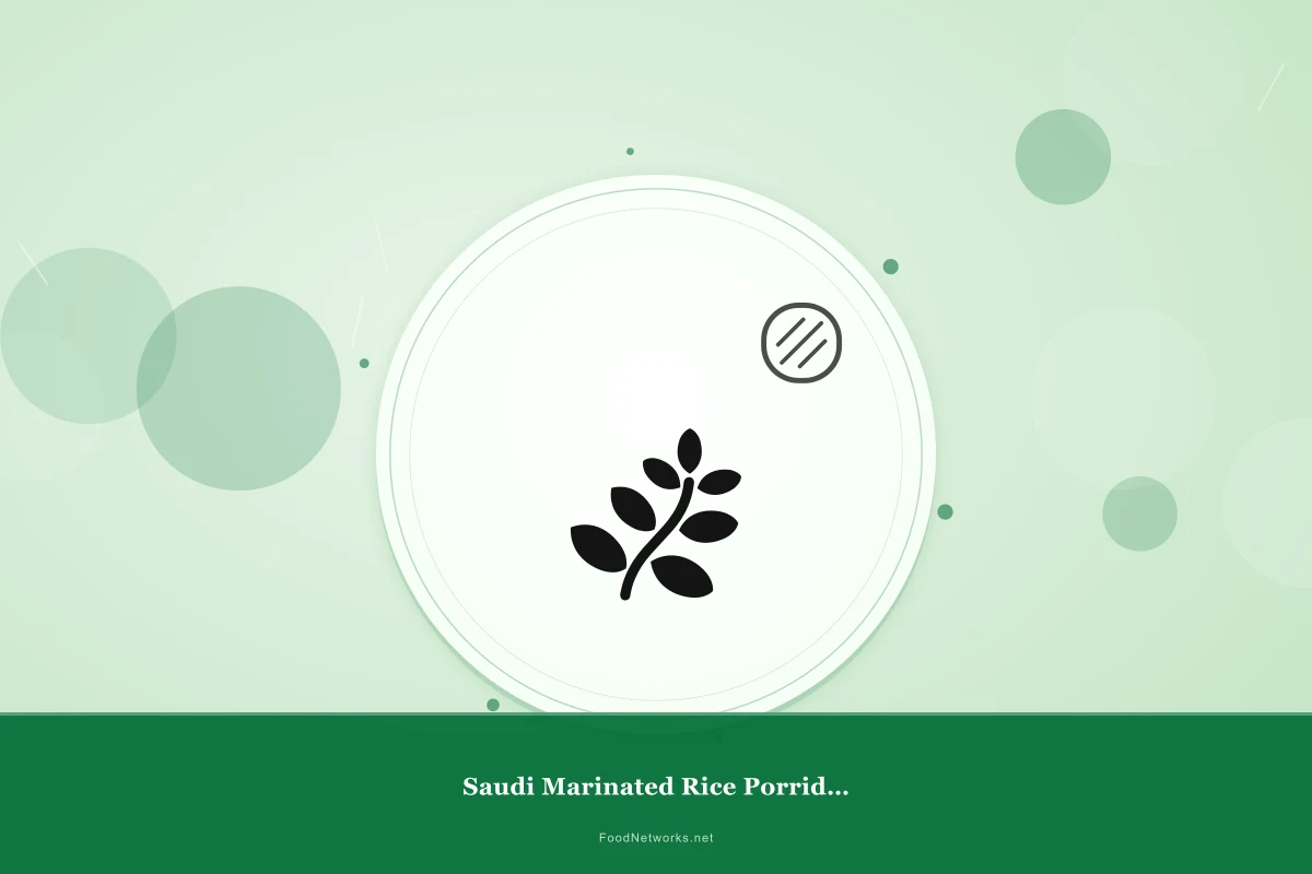 Why This Saudi Marinated Rice Porridge Recipe Works