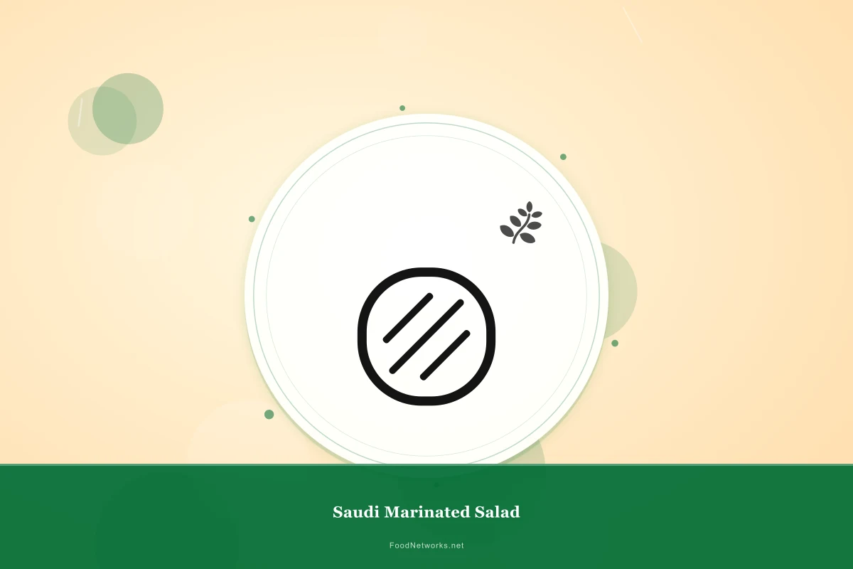 Why This Saudi Marinated Salad Recipe Works