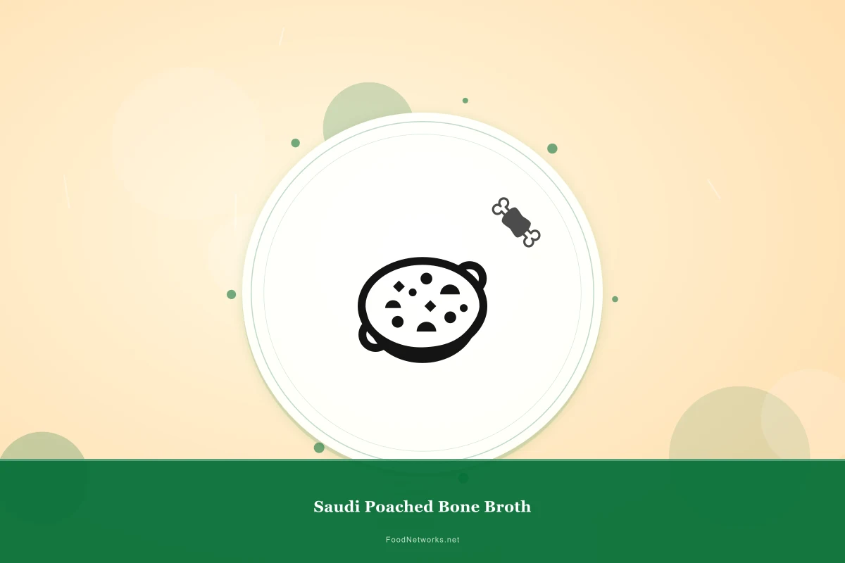 Why This Saudi Poached Bone Broth Recipe Works