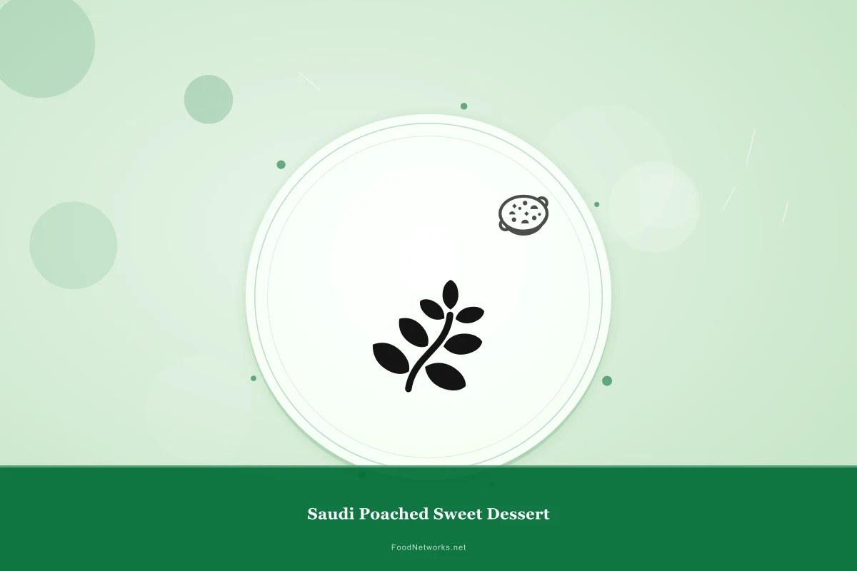 Why This Saudi Poached Sweet Dessert Recipe Works