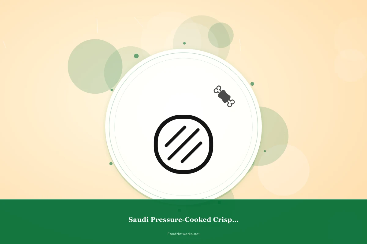 Why This Saudi Pressure-Cooked Crispy Snack Recipe Works