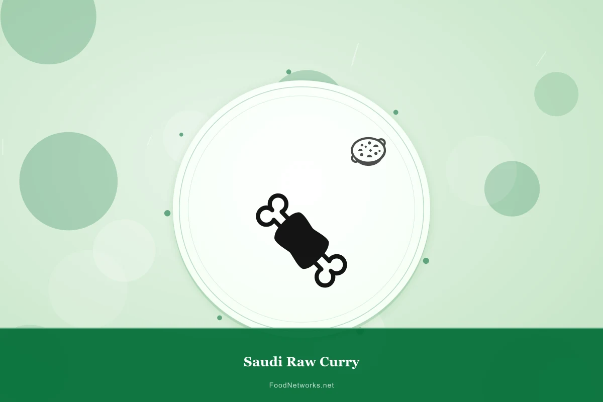 Why This Saudi Raw Curry Recipe Works