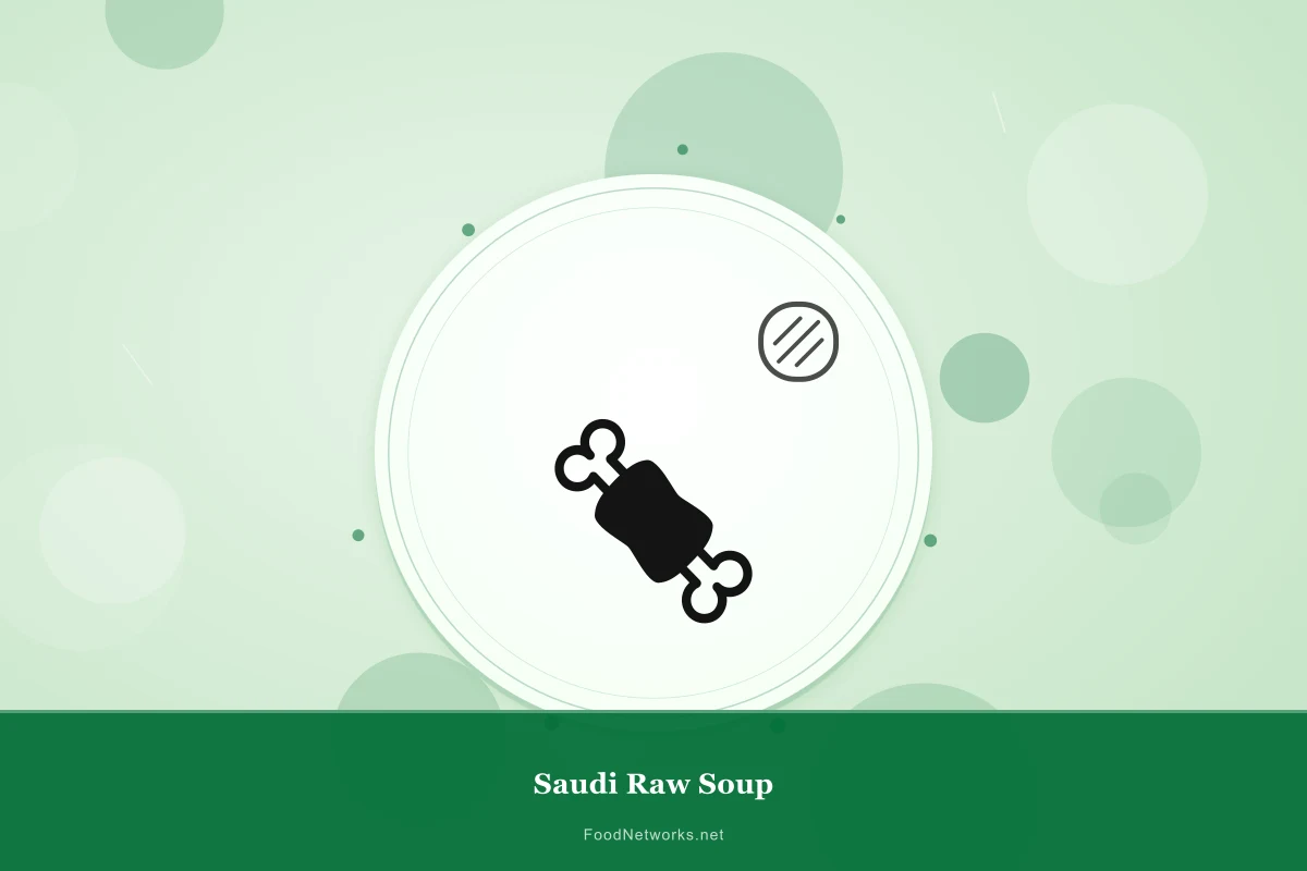 Why This Saudi Raw Soup Recipe Works