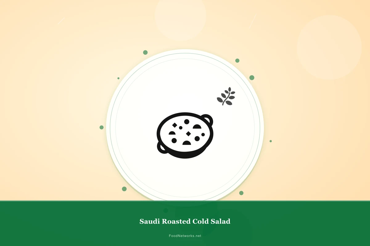 Why This Saudi Roasted Cold Salad Recipe Works