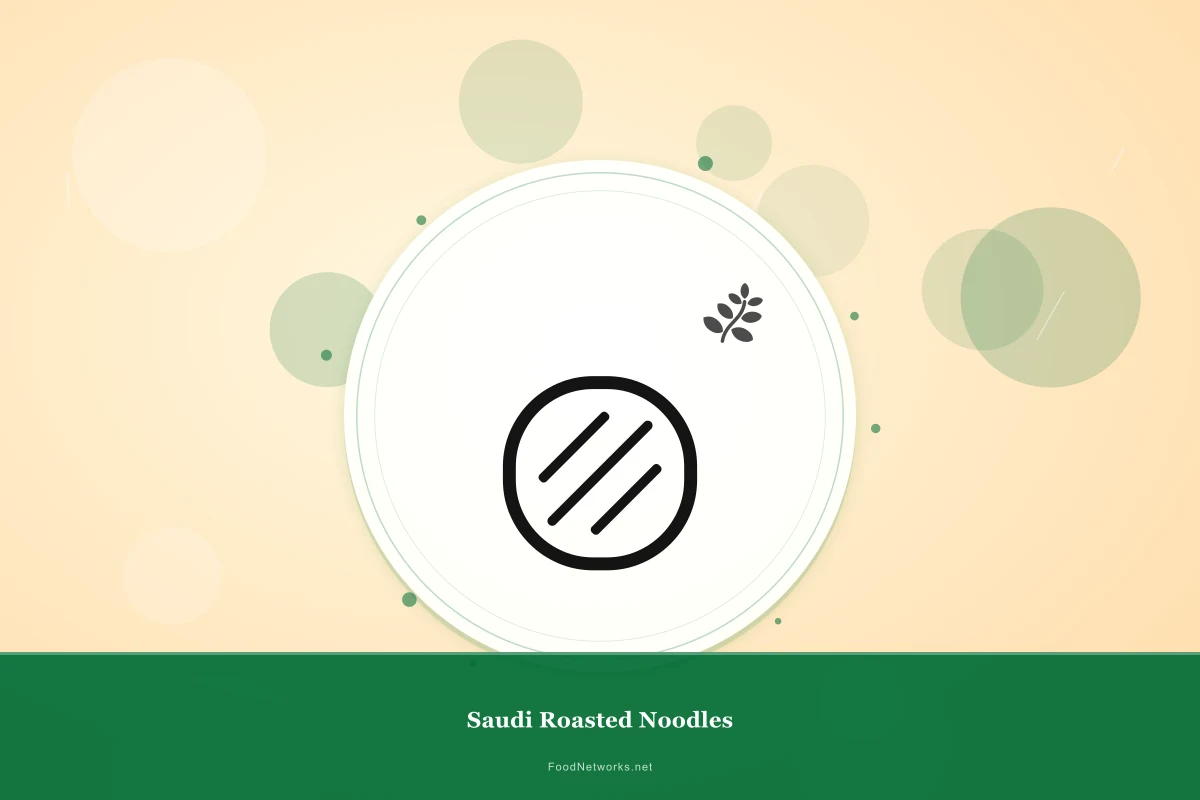 Why This Saudi Roasted Noodles Recipe Works
