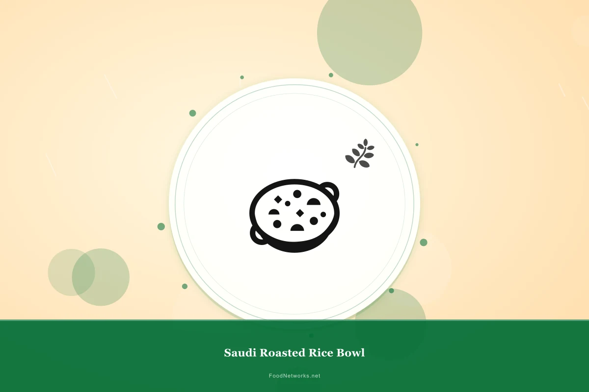Why This Saudi Roasted Rice Bowl Recipe Works