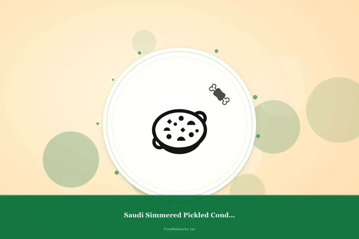 Why This Saudi Simmered Pickled Condiment Recipe Works