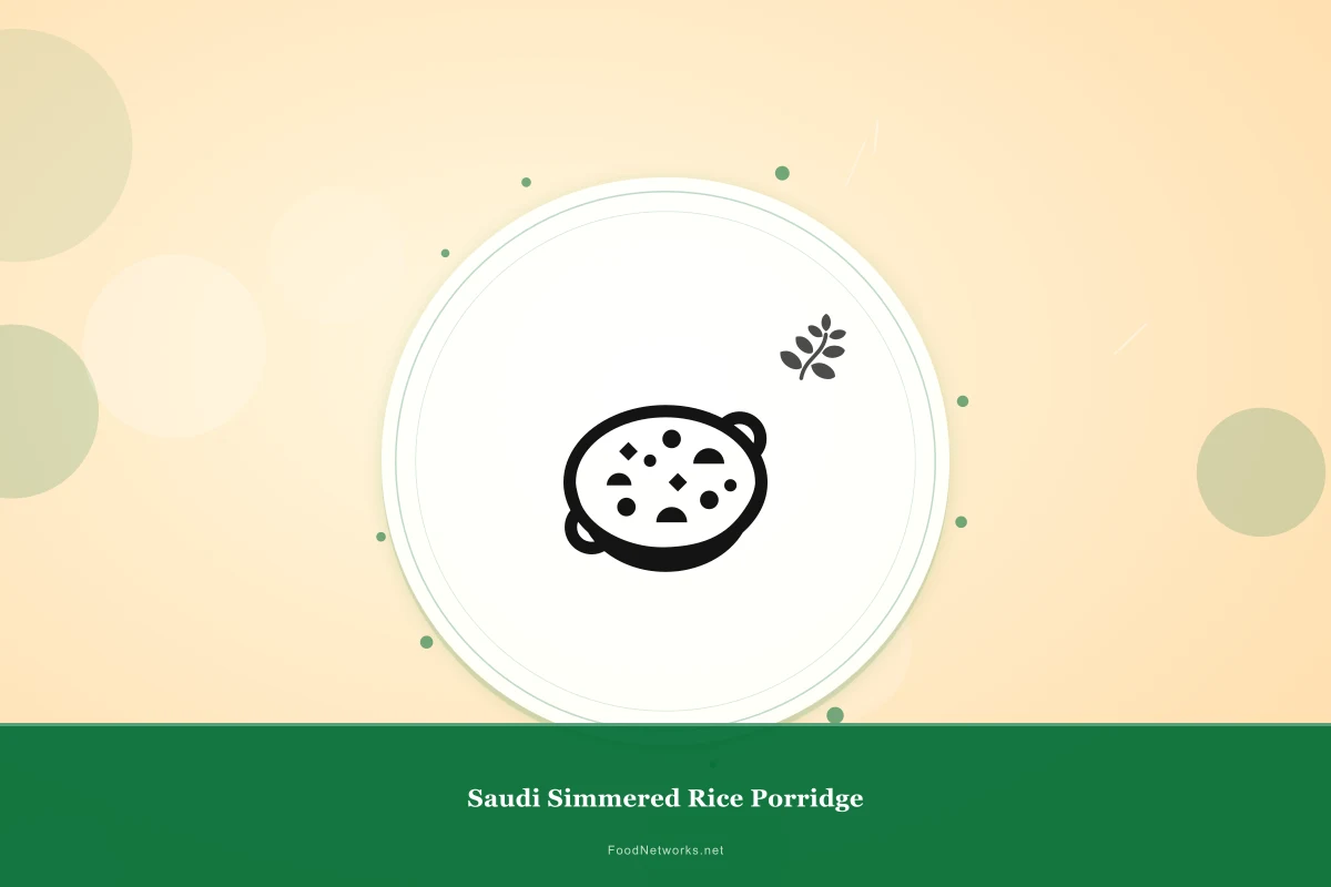 Why This Saudi Simmered Rice Porridge Recipe Works