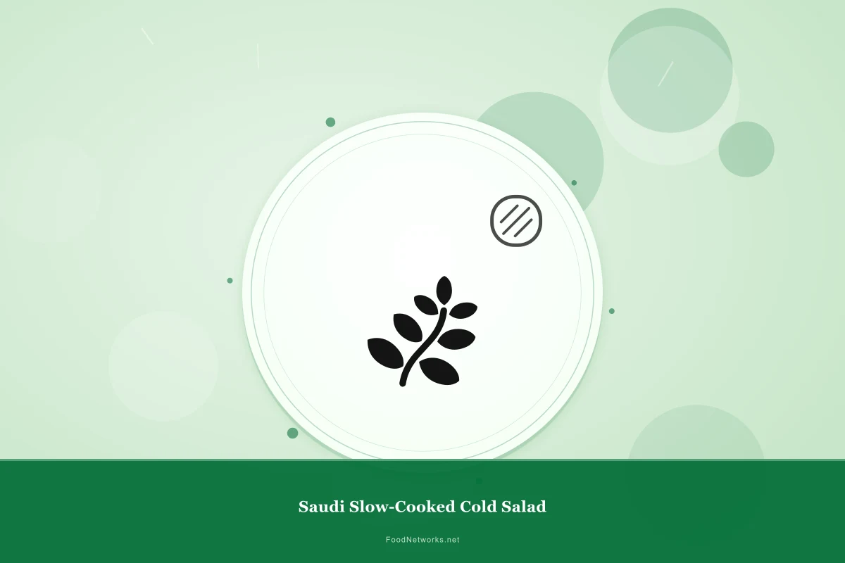 Why This Saudi Slow-Cooked Cold Salad Recipe Works