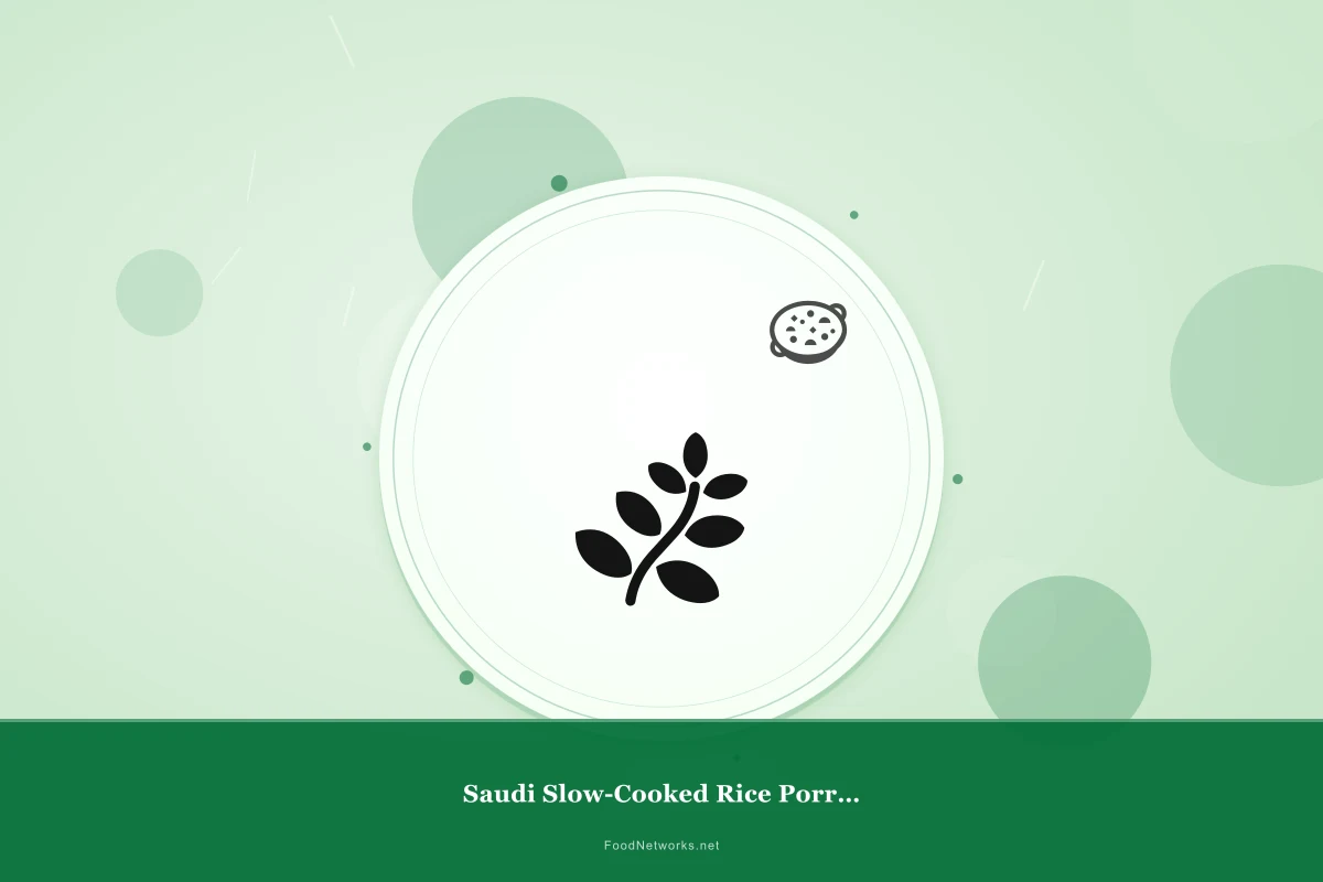 Why This Saudi Slow-Cooked Rice Porridge Recipe Works