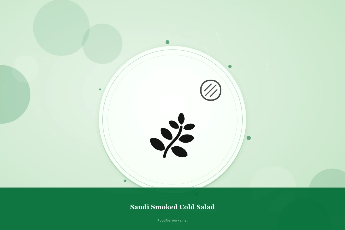 Why This Saudi Smoked Cold Salad Recipe Works