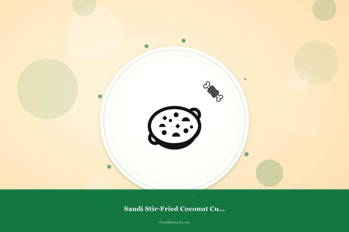 Why This Saudi Stir-Fried Coconut Curry Recipe Works
