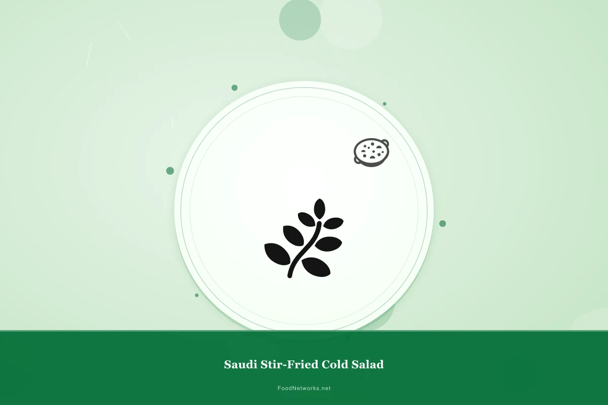 Why This Saudi Stir-Fried Cold Salad Recipe Works