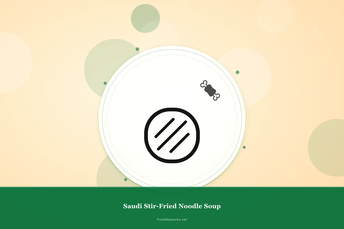 Why This Saudi Stir-Fried Noodle Soup Recipe Works