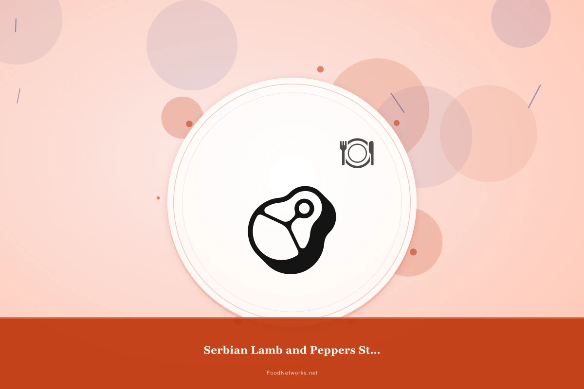 Why This Serbian Lamb and Peppers Stew Recipe Works