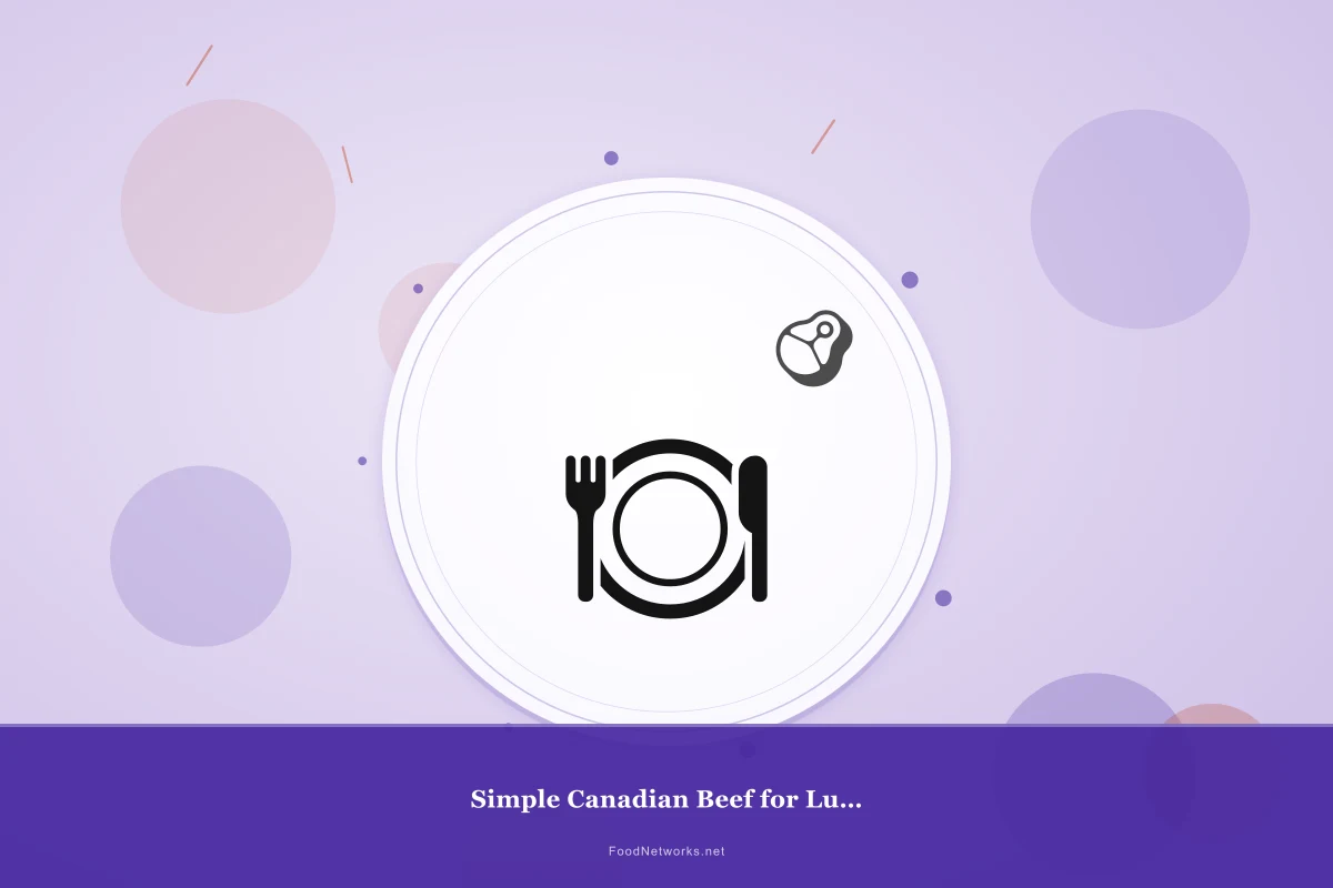 Why This Simple Canadian Beef for Lunch Recipe Works