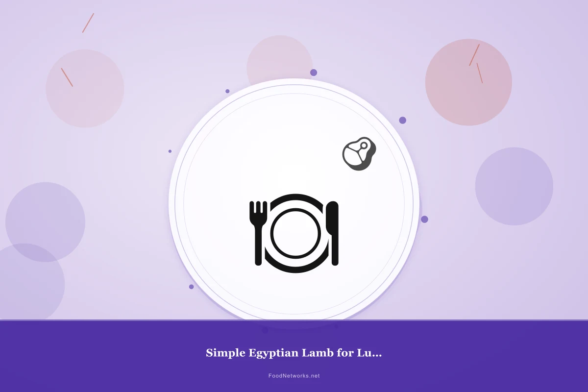 Why This Simple Egyptian Lamb for Lunch Recipe Works