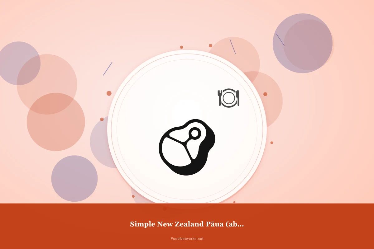 Why This Simple New Zealand Pāua (abalone) for Meal Prep Recipe Works