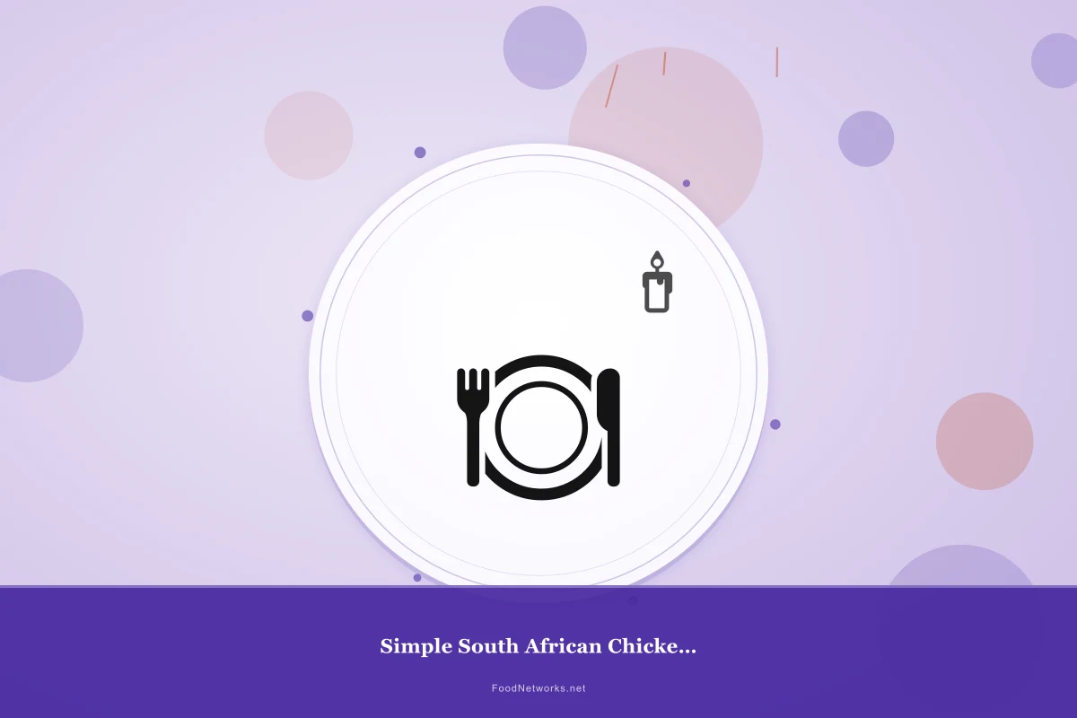 Why This Simple South African Chicken for a Party Recipe Works