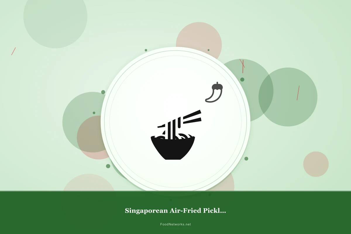 Why This Singaporean Air-Fried Pickled Condiment Recipe Works