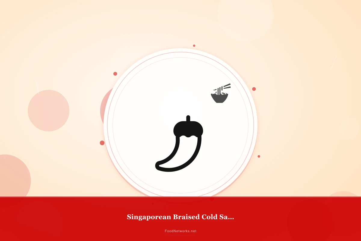 Why This Singaporean Braised Cold Salad Recipe Works