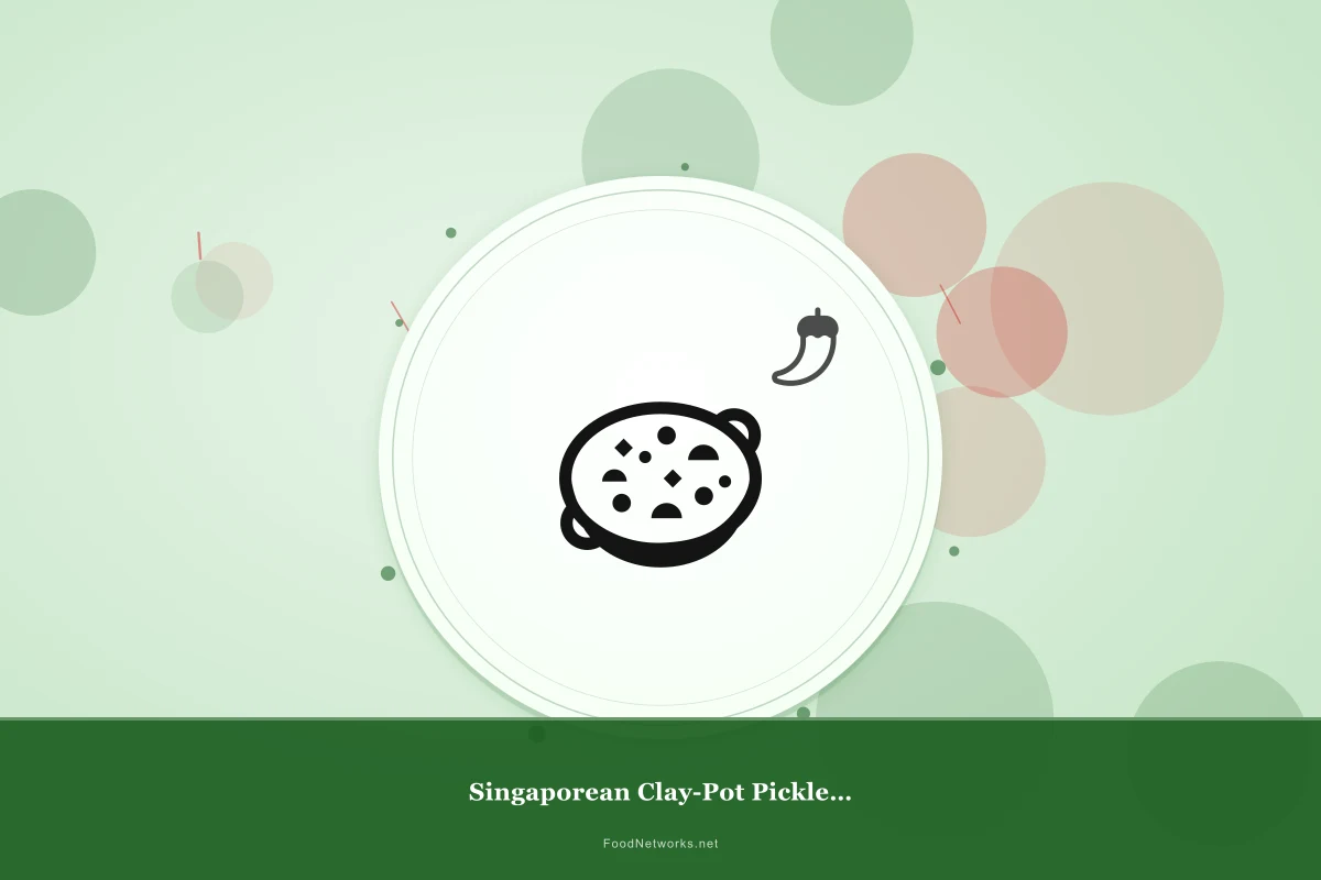 Why This Singaporean Clay-Pot Pickled Condiment Recipe Works
