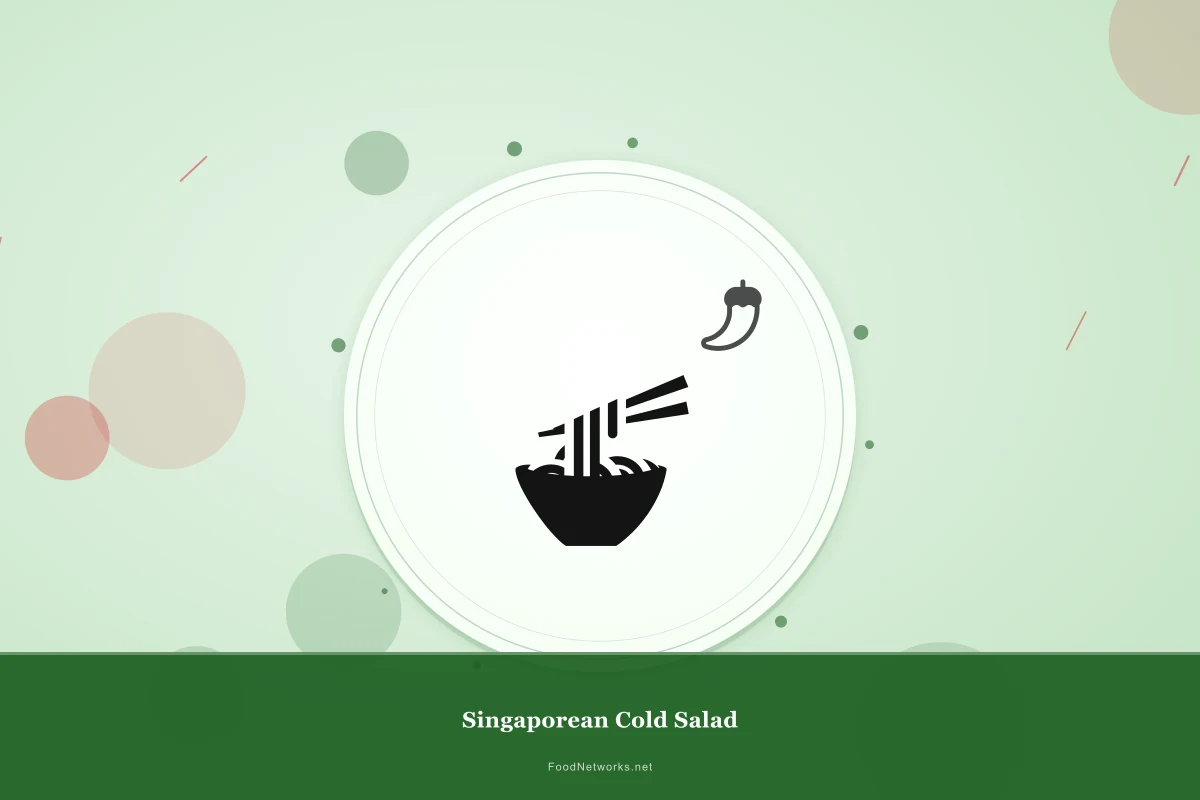 Why This Singaporean Cold Salad Recipe Works