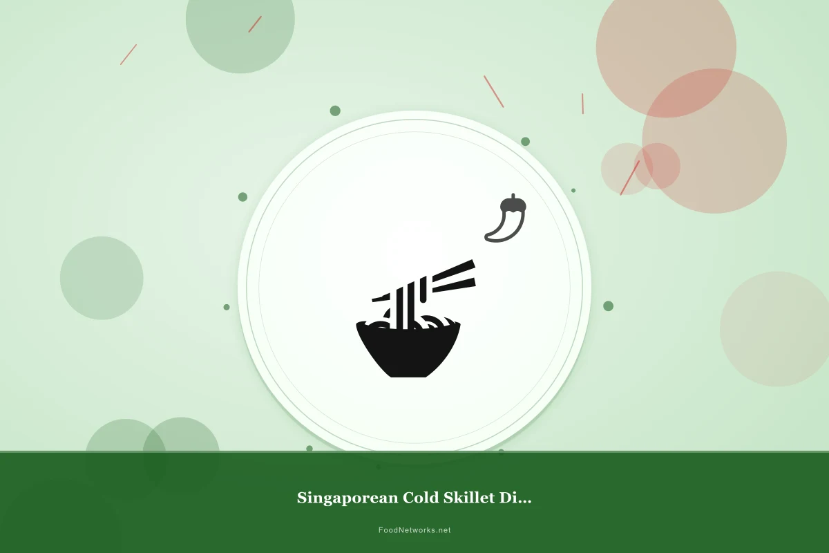 Why This Singaporean Cold Skillet Dish Recipe Works