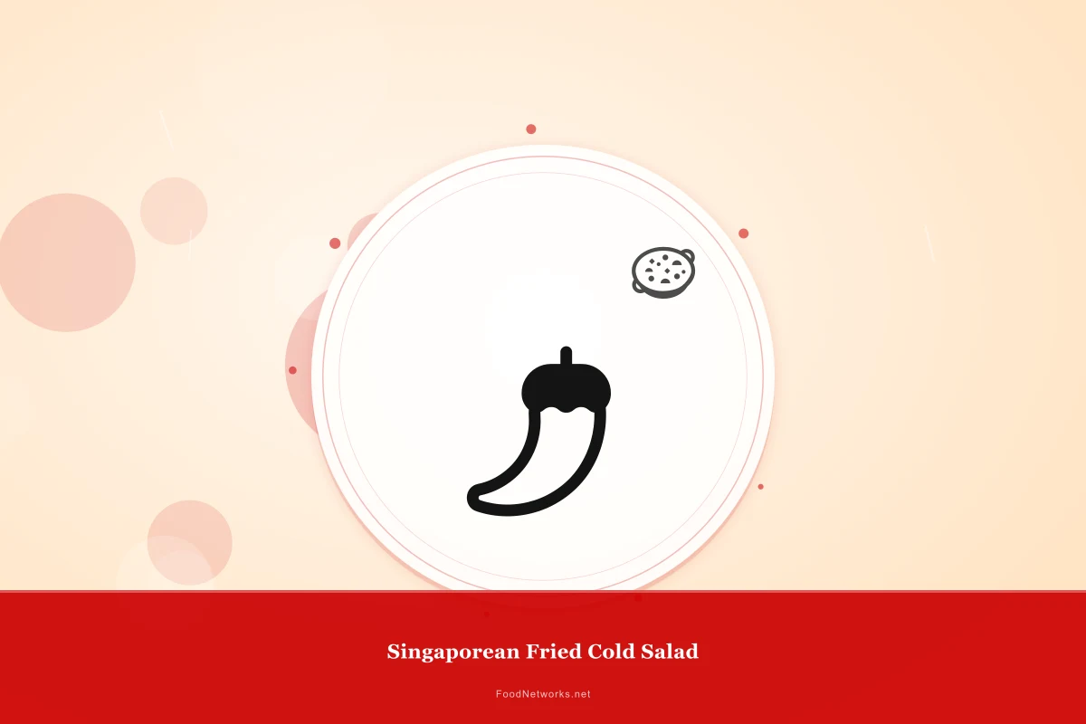Why This Singaporean Fried Cold Salad Recipe Works