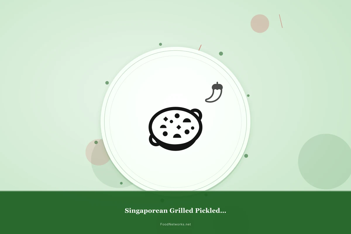 Why This Singaporean Grilled Pickled Condiment Recipe Works